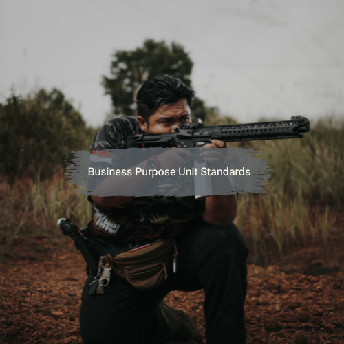 business purpose unit standards (2) business purpose unit standards (2)